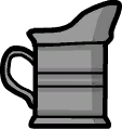 Tin cup inventory icon