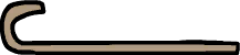 Walking stick inventory icon