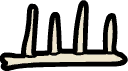 Bone comb inventory icon