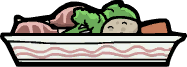 Plate with main dish inventory icon