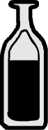 Bottle with oil inventory icon