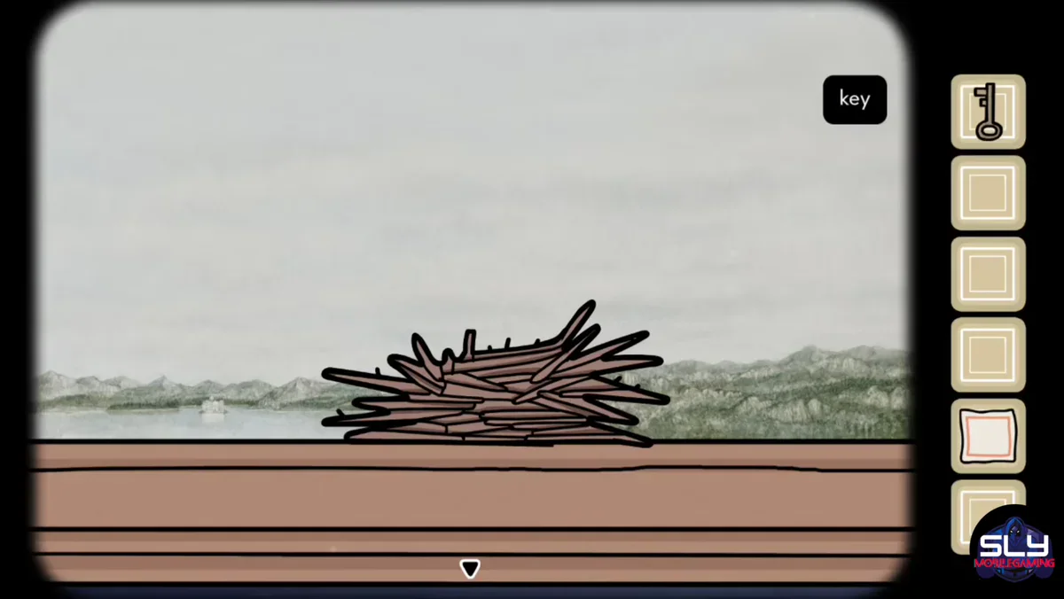 Small key left in the bird nest during the Lite breakfast sequence